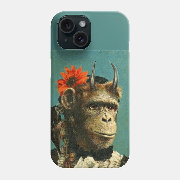 Monkey Demon Phone Case by mictomart