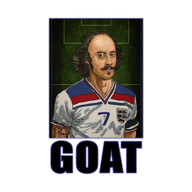 Football Art - Shakespeare (Alternate) - GOAT Bard by OG Ballers