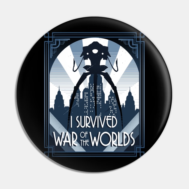 War of the Worlds Pin by BER