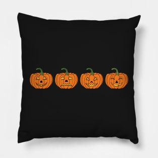 Halloween Scary Evil Pumpkin Pillow