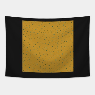 Dot to Dot Mustard and Teal Tapestry