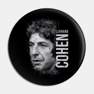 Leonard Cohen Pin