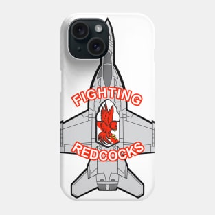 F/A-18 Rhino - Fighting Redcocks Phone Case