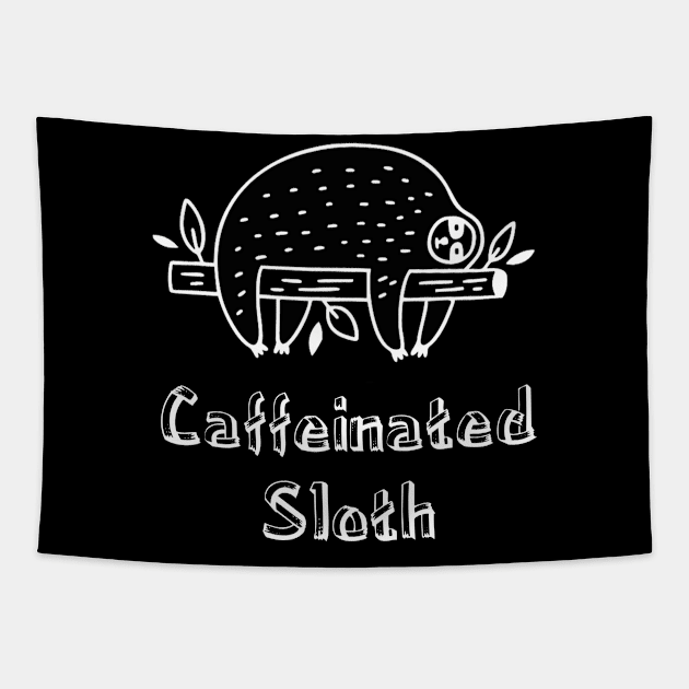 Caffeinated Sloth Tapestry by Freeman Thompson Weiner