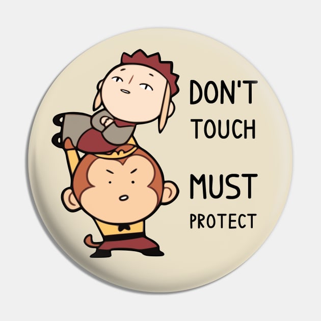 Don't Touch Must Protect Pin by 	 FatharaniYasmin