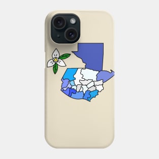 Guatemala con Monja Blanca Phone Case