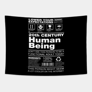 20th century human being Tapestry