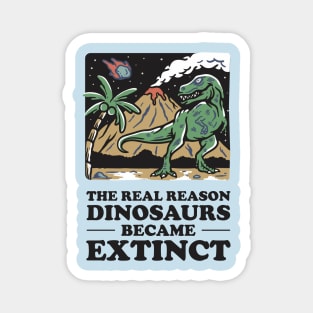 Why dinosaurs went extinct. Magnet