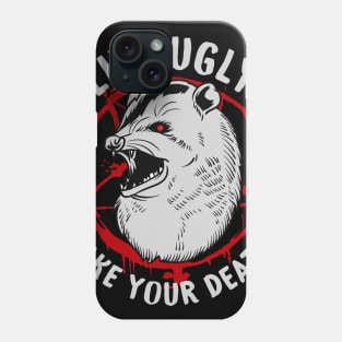 Live Ugly Fake Your Death -Satanic Possum T-Shirt Phone Case