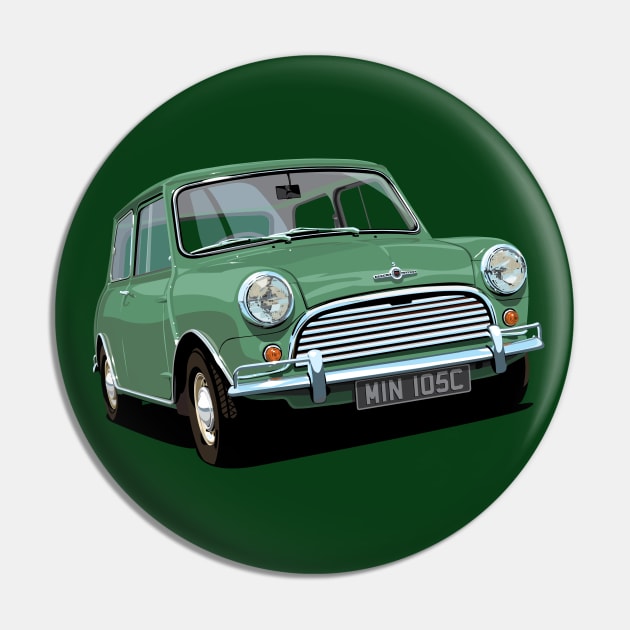 classic green mini cooper Pin by candcretro