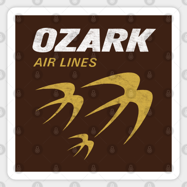 Ozark Air LInes - Ozark Airlines - Sticker