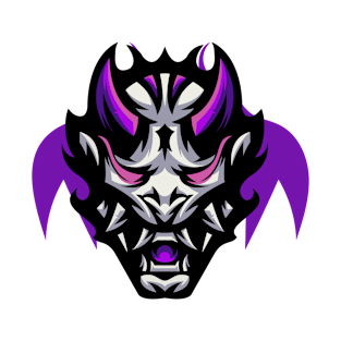 Simple Oni Mask T-Shirt