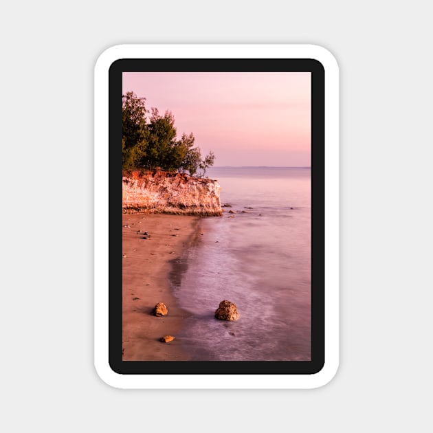 Pink East Point Evening Magnet by krepsher