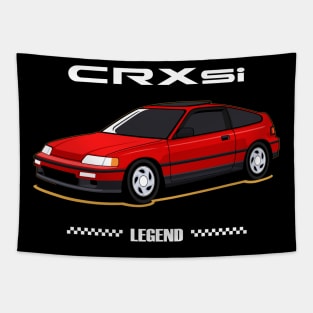 CRX SI JDM Classic Cars Tapestry