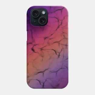 Trendy Colorful Pink Orange Purple Gradient Abstract Pattern Phone Case