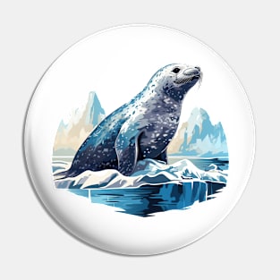 Leopard Seal Pin