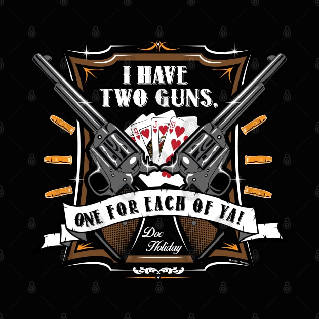 I have 2 guns by Illustratorator