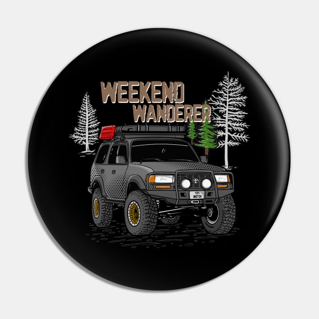 Toyota Land Cruiser Weekend Wanderer - Grey Toyota Land Cruiser for Outdoor Enthusiasts Pin by 4x4 Sketch