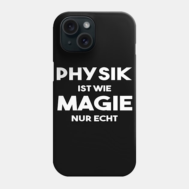 Physik Magie Wissenschaft Lehrer Student Geschenk Phone Case by DP Clothing