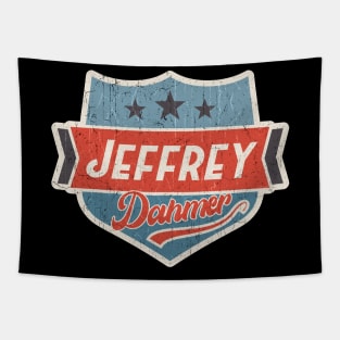 Jeffrey Dahmer vintage art Tapestry