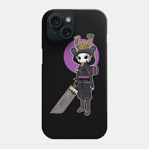 Purple Skull Samurai Phone Case by Mecha Design by MechaRon