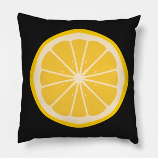 Lemon slice Pillow