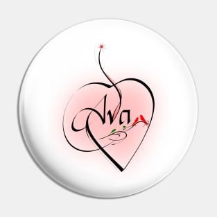 Ava - female name Pin