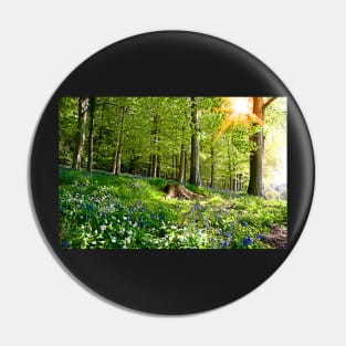 Cotswolds Bluebells Pin