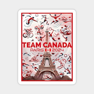 Team Canada - Paris 2024 Magnet