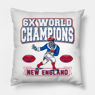 Patriots 2019 Championship Graphic 4 Pillow