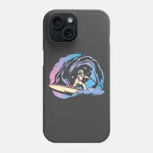 Space Paddleboarder Phone Case