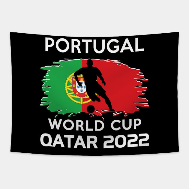 World Cup 2022 Portugal Team Tapestry by adik