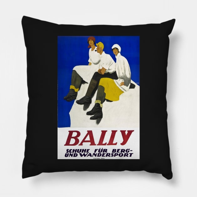 Bally Shoes, Poster Pillow by BokeeLee