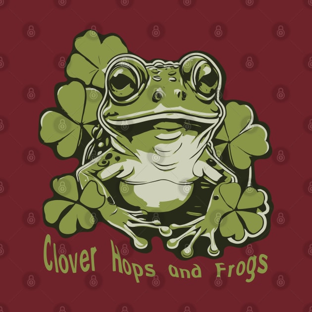 Clover Hops and Frogs by NONGENGZ