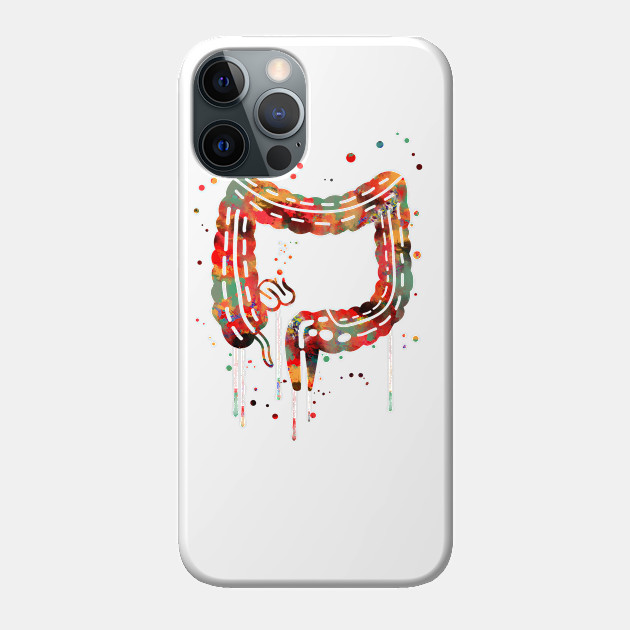 Lower gastrointestinal tract - Medlower Gastrointestinal Tractical Art - Phone Case