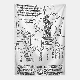 Statue of Liberty Tapestry