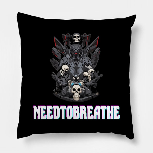 Needtobreathe Pillow by Maheswara.Momocats