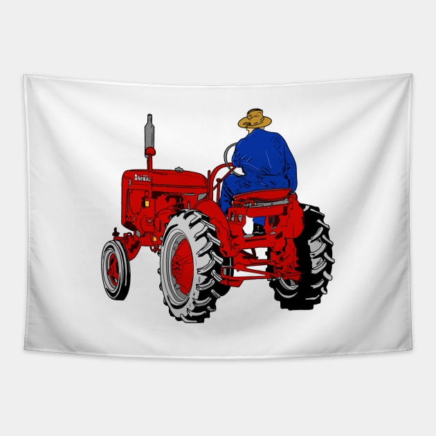 Tractor Tapestry by Hot-Mess-Zone