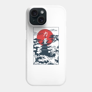 Kyoto Japanese Old Capital Temple Tshirt Phone Case