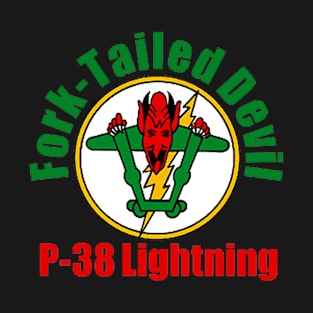 Fork-Tailed Devil P-38 Lightning T-Shirt