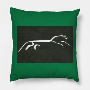 XTC English Uffington Horse Pillow