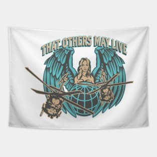 That Others May Live Beach Palette Tapestry