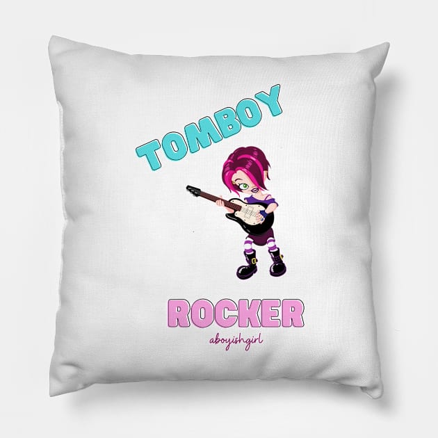 Tomboy Rocker Pillow by Cor Designs