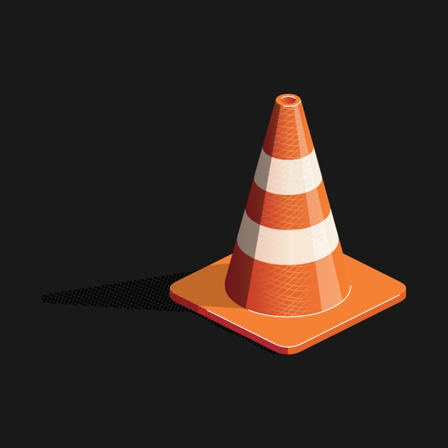 traffic cone by anilyanik