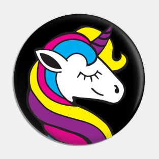 Cute Colorful Unicorn Pin