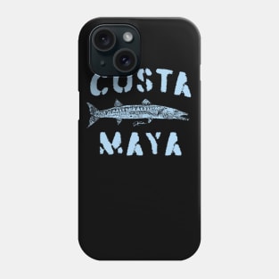 Costa Maya, Mexico, Great Barracuda Phone Case
