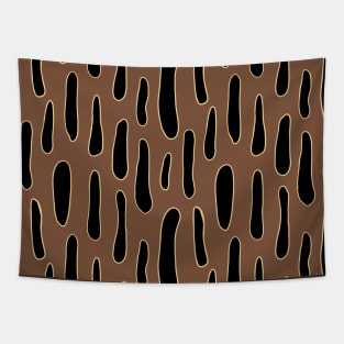 Modern abstract classic tiger stripes Tapestry