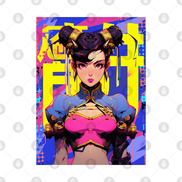 STREET FIGHTER - CHUN LI | Anime Manga Gaming Culture Pop Art | PROUD OTAKU by PROUD OTAKU