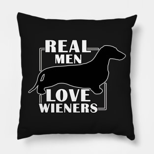 Real Men LOVE Wieners Pillow