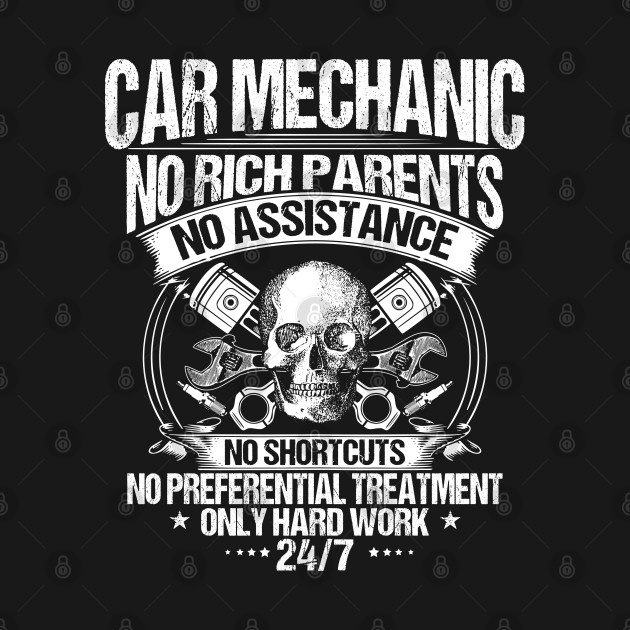 Car Mechanic/Mechanics/Hard Work/Gift/Present by Krautshirts